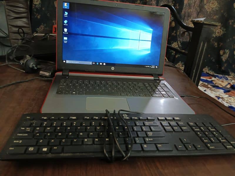 HP Pavilion Scarlet Red Laptop 1