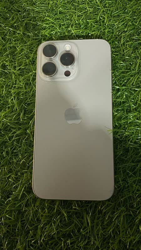 iPhone 15 pro max natural titanium 256 GB Jv 2