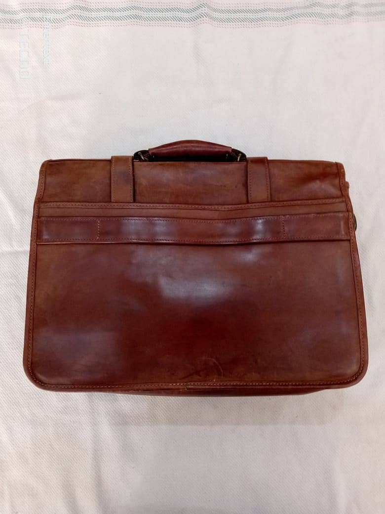 Laptop bag pure leather 1