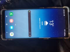 Samsung galaxy note 8 mint condition 10/10 without a scratch 35,999