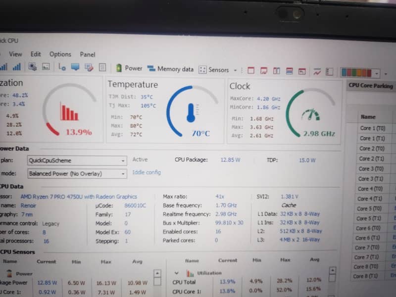 Core i7 10th = Ryzen 7 pro 4750U 9