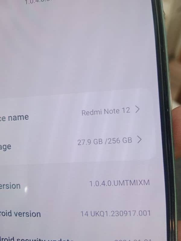 redme not 12 8GB 256gb All original 03=22=7662=429 8