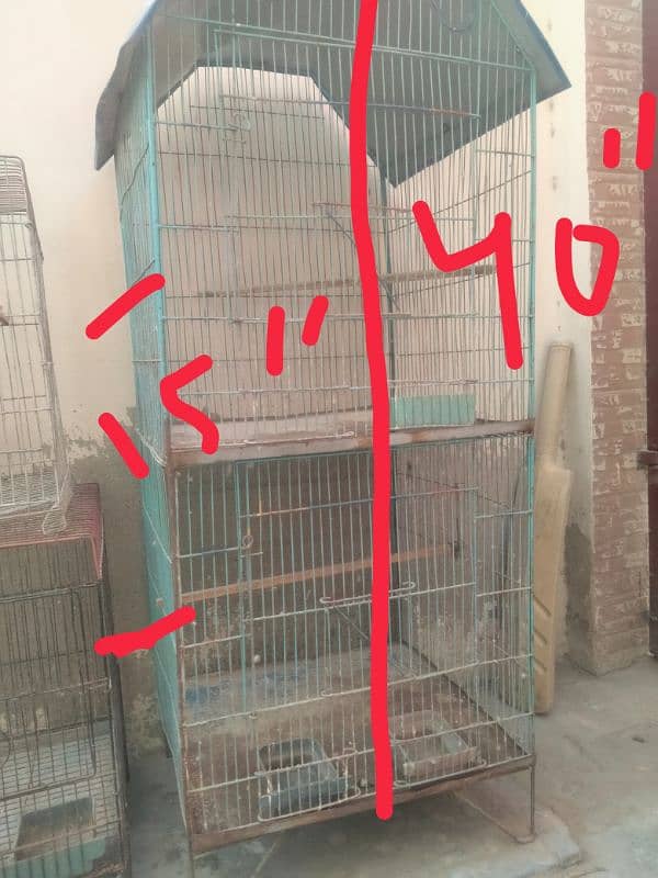 cage (pinjray) 4 piece hain urgent sell 4