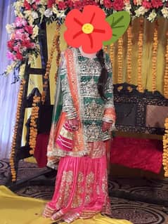 Bridal grara| mehndi dress| Wedding Dress | Designer dress