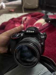 camera Nikon D3400 lens 18-55mm