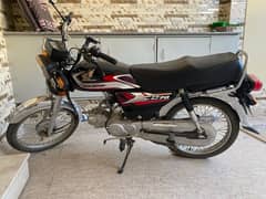 HONDA CD-70 2024 MODEL 6500KM DRIVEN