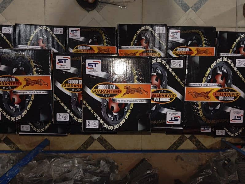 ST Chain Sprocket kit (6mm Rear sprocket) 5