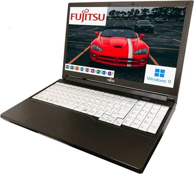 Fujitsu core i3 6th generation,8 gb ddr4 ram,320 hdd,4-5 hrs battery 5