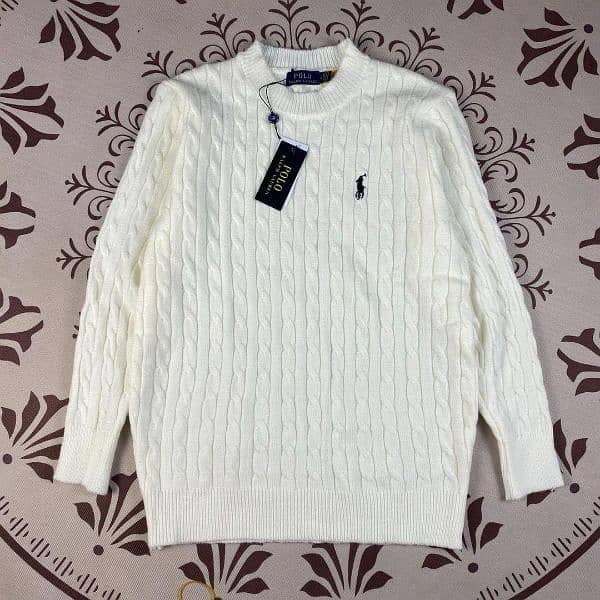 Old money polo sweater 0