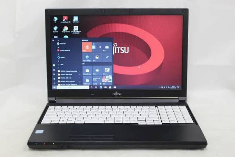 Fujitsu core i3 6th generation,8 gb ddr4 ram,320 hdd,4-5 hrs battery 6