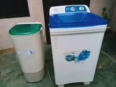 1 Haier Drayer and 1 Boss washing Machine