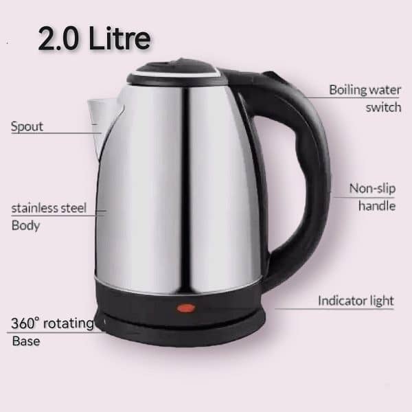 Electric Kettle – Stainless Steel Body 2