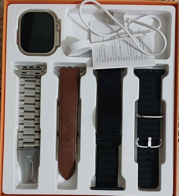 H10 ultra max (4 straps) smart watch 1