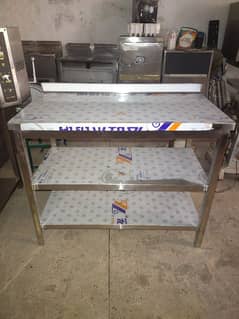 Working Table New Available/Counter/hotplate/fryer/pizza oven/grill