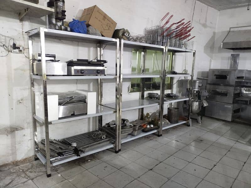 Working Table New Available/Counter/hotplate/fryer/pizza oven/grill 4