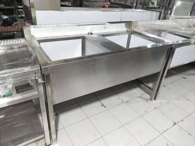 Working Table New Available/Counter/hotplate/fryer/pizza oven/grill 5