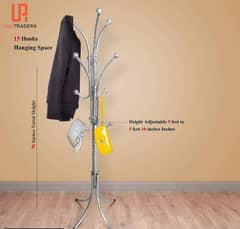 steel coat hanger stand