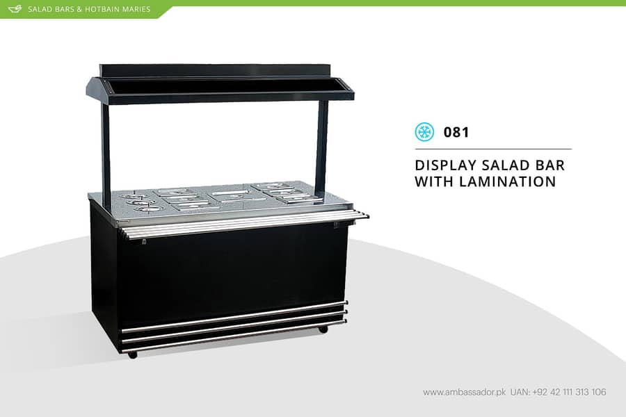 Salad bar / salad counter / salad bar counter / cooking range / tawa 0