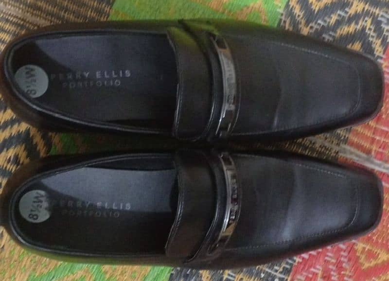 New Year Hot Sale Original Perry Ellis Men Dress Shoe Brand New 3