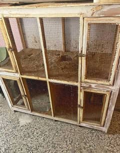 4/2 ft cage 4 portion cage available