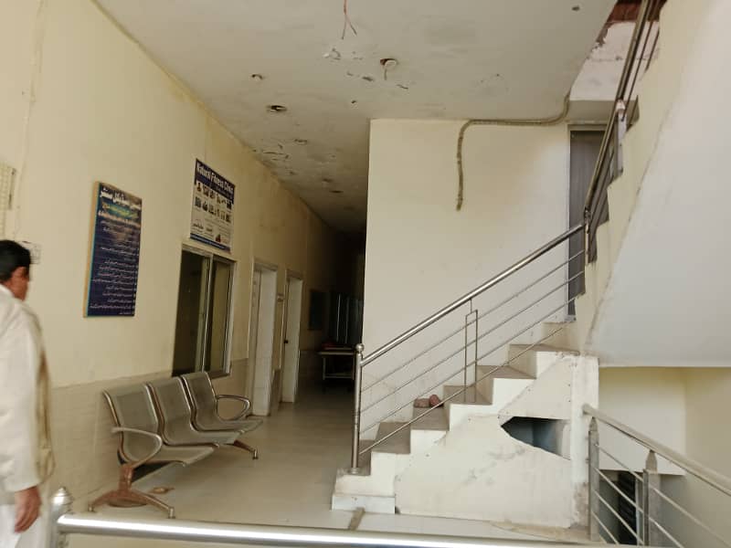 NEAR NISHTAR HOSPITAL 10 MARLA COMMERCIAL HOSPITAL AVAILABLE 11