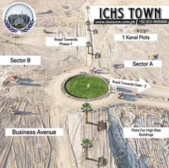 1 Kanal Residential Plot For Sale In I C H S Town Phase 2