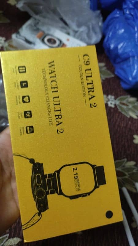 smart watch ultra gold 2