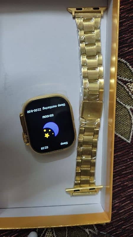 smart watch ultra gold 3