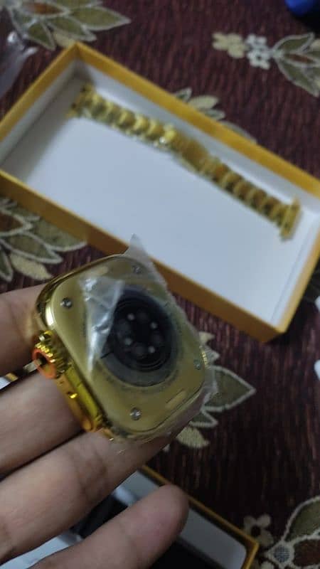 smart watch ultra gold 4