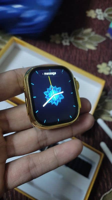 smart watch ultra gold 5