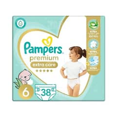 Pampers Premium Diapers Size 6