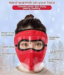 Thermal Riding Full Face Cover Mask with Eye Protection 2