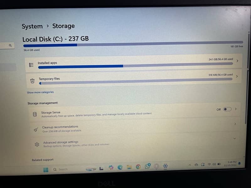 dell inspiron 3593 ( i7/ 10 gen) MODIFIED from dubai 5