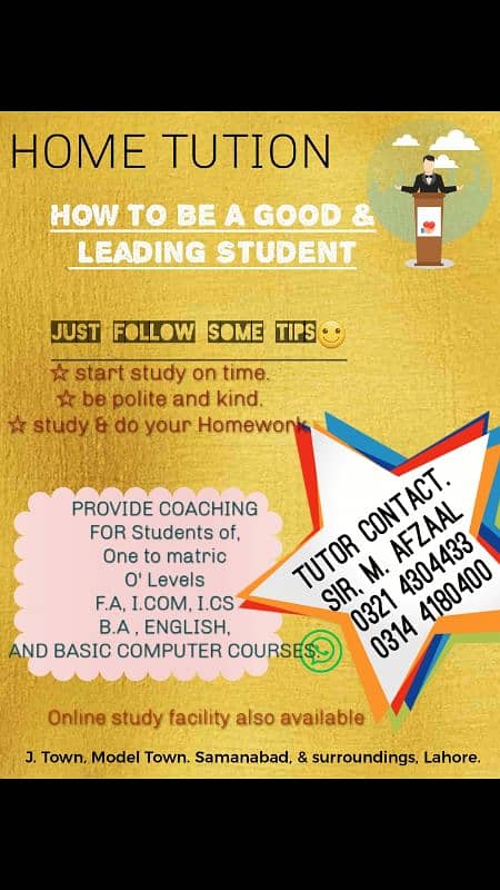 home tuition, tutor 3