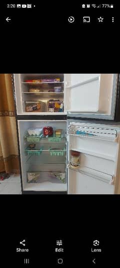 dawlance glass inverter fridge