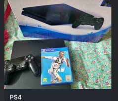 ps4 500gb very clean with box with controller price is negotiable