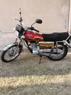 Honda CG 125 Gold Edition 2024 model