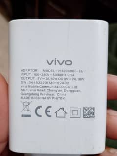 Vivo Y21A original charger 18 watt