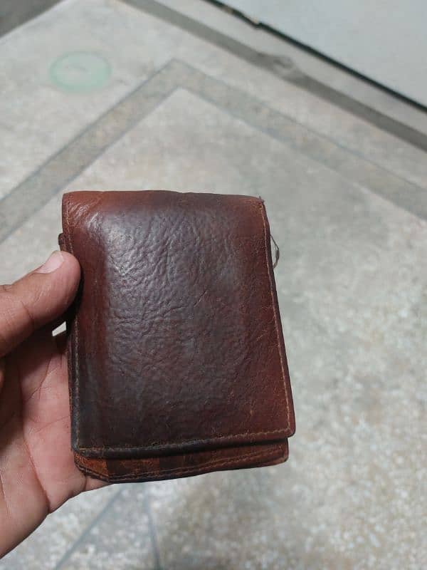 genuine leather wallet 0