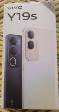 Vivo Y19s Just box opened brand new full guarantee