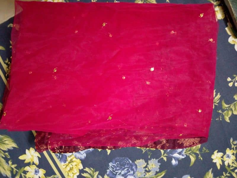 its a shirt with full of Karai work flapper and dupatta 10