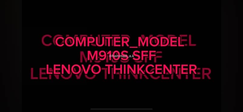 Gaming and Editing Pc LENOVO_THINK_CENTER 7th Generation. 10