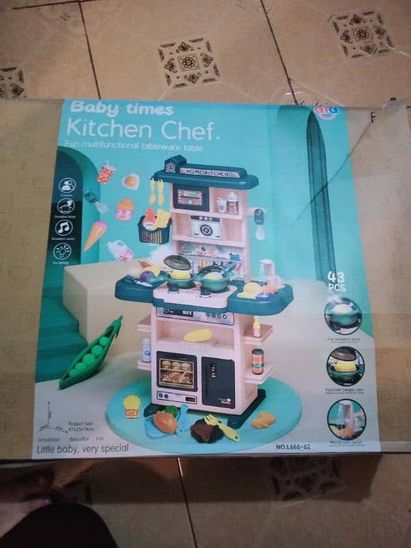 kitchen chef,kids kitchen set ,42 pcs 2