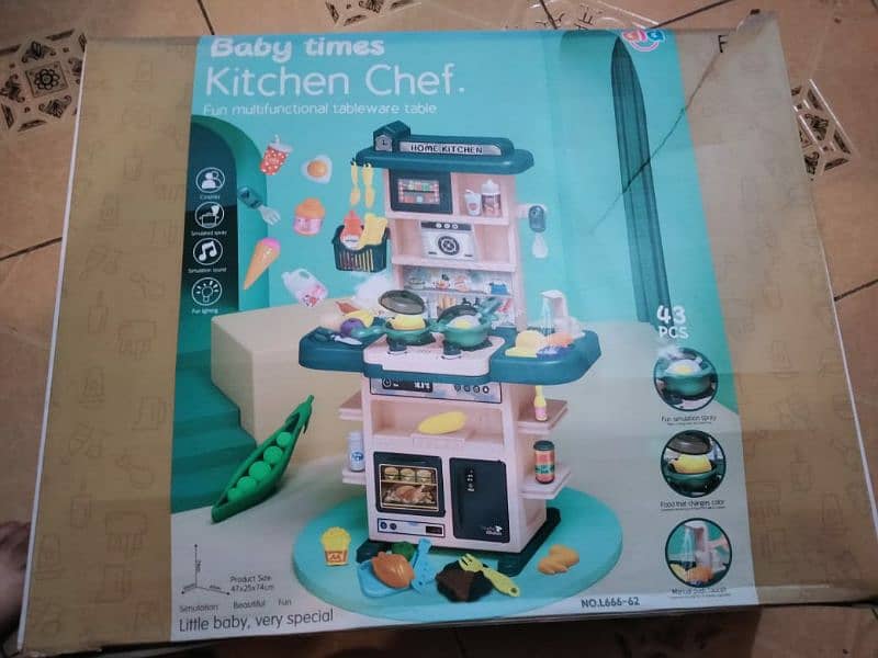 kitchen chef,kids kitchen set ,42 pcs 3