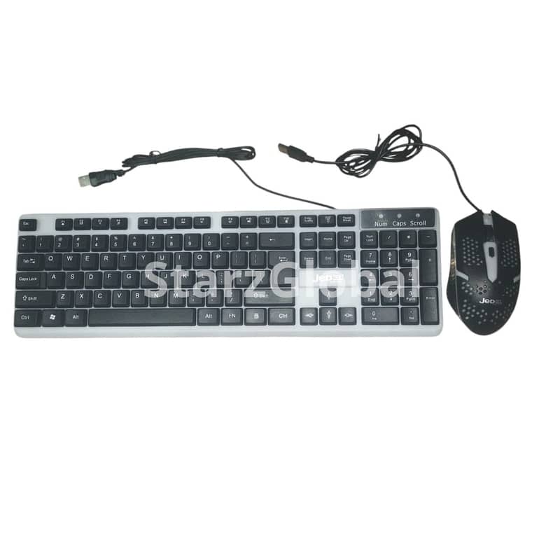 Multi Colors RGB Backlit Keyboard & Mouse 0