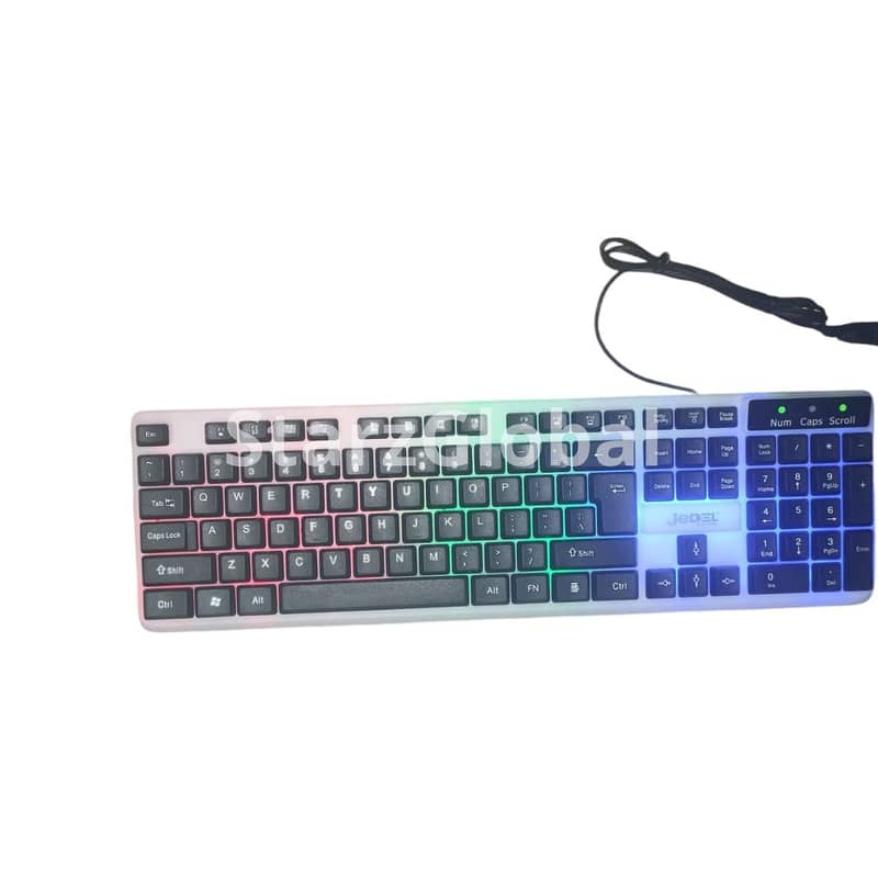 Multi Colors RGB Backlit Keyboard & Mouse 1