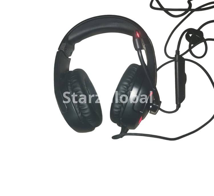 Ears Headphone With Red Color Light 1