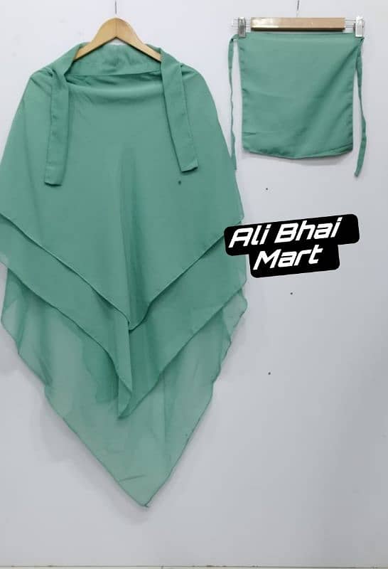 ARTICAL 3 LAYER HIJAB SET all Pakistan free home delivery 5