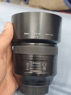 Nikon 85mm F1.8 g lens