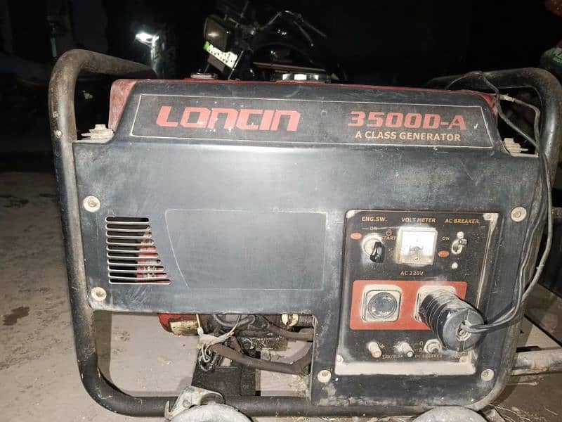 Loncin 3500(D)-A 2.5 KW Generating Set ISO 8528 0